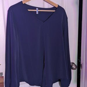 Vishow Navy Blue Top